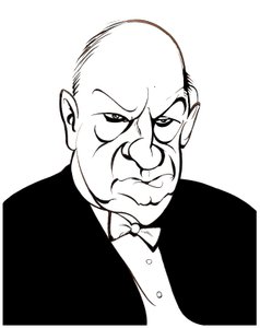 Paul Hindemith - karikatyyri
